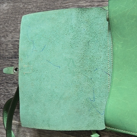 Rare Vintage Dooney & Bourke Green Alto Collection Bag Crossbody bag I2150557 - Picture 7 of 16